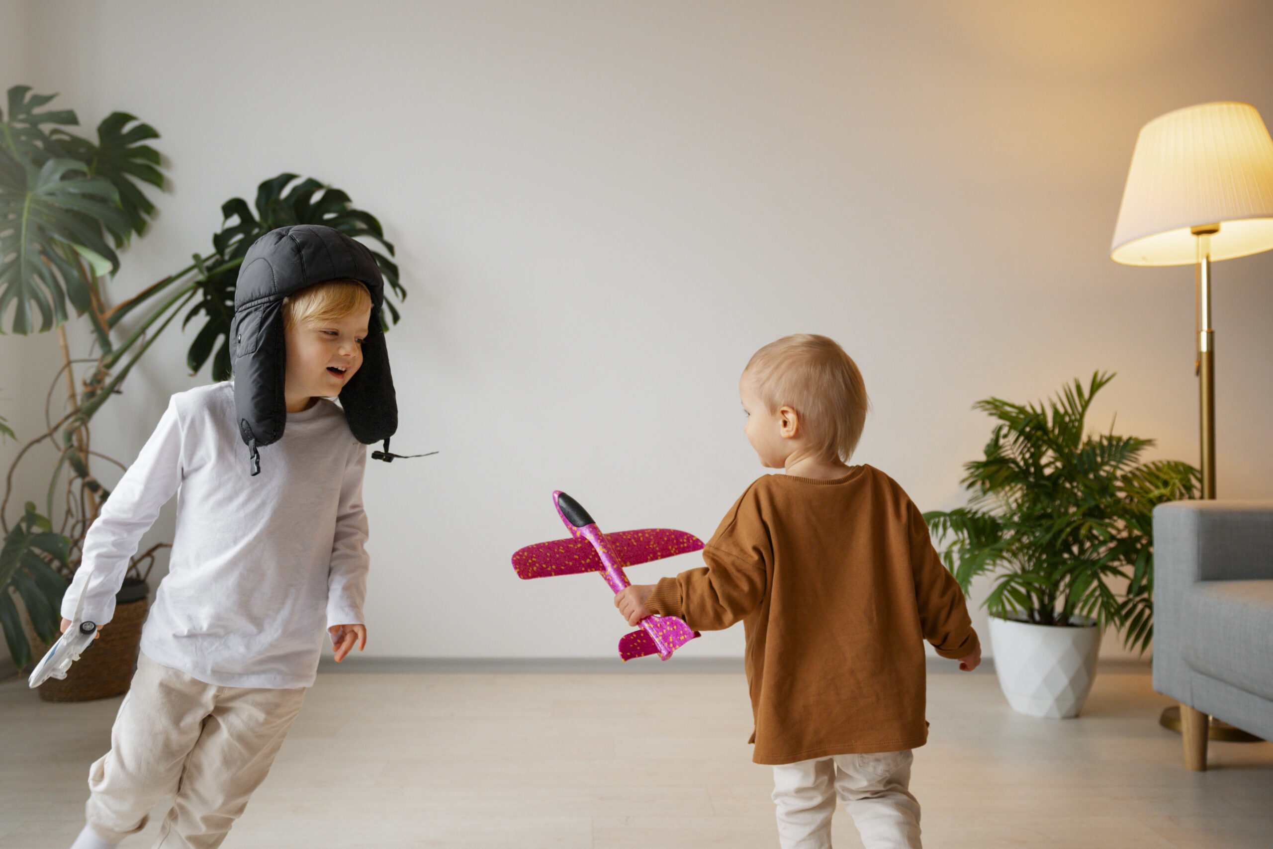 side-view-kids-playing-together